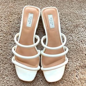 White Steven New York Women Dressy Sandals